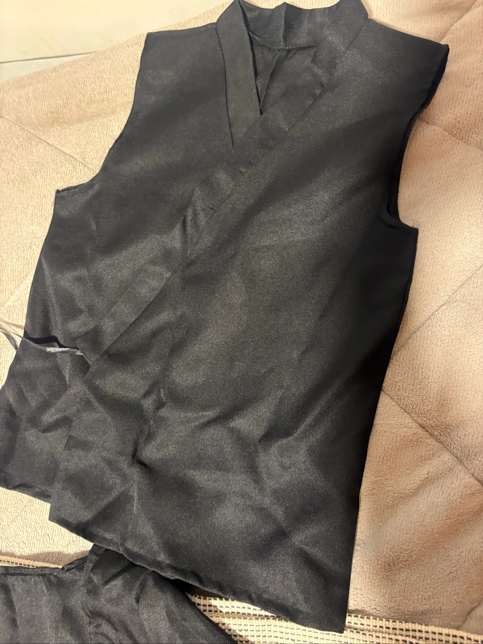 disfraz cosplay anime kimono negro túnica traje conjunto costume outfit – photo 4